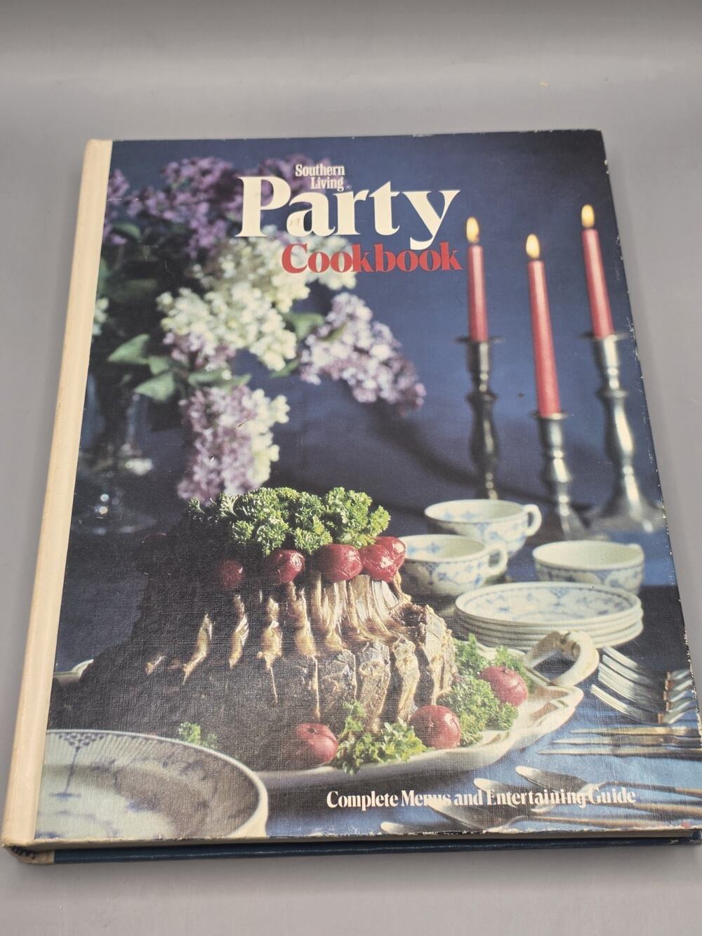 Vtg 1972 Southern Living Party Cookbook First Edition Retro Hosting Food Recipes